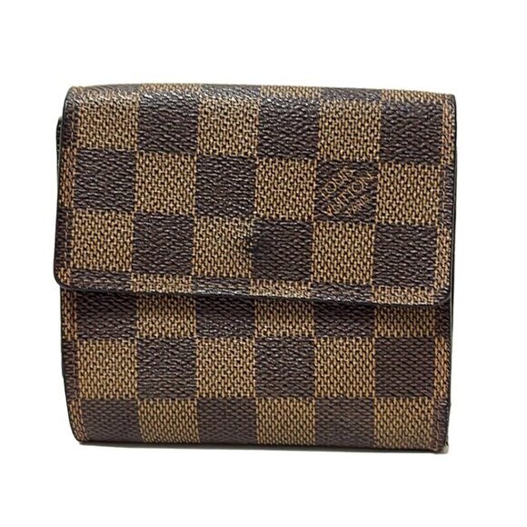 LOUIS VUITTON Portefeuille Elise Ebene Damier - Damier Canvas 164-072625 - Picture 2 of 5